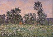 Claude Monet Meadow in Giverny painting